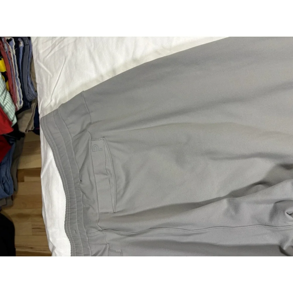 Public Rec Pants Men 36x32 Gray Daymaker Joggers Performance Drawstring Stretch